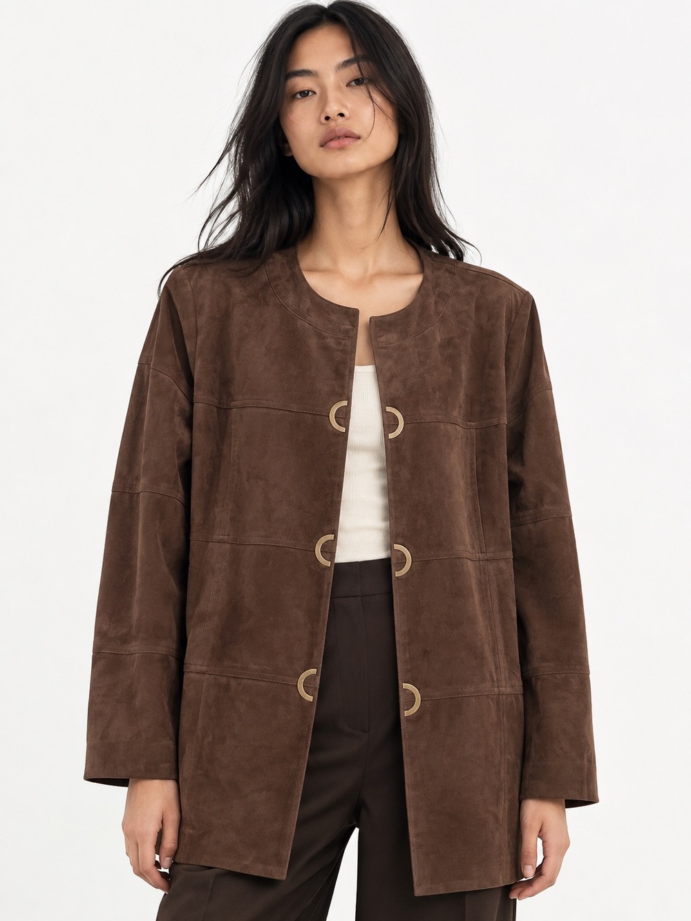 Vintage Bali Suede Like Duster Jacket